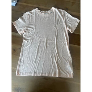 Vince Women's Pink Peach Short Sleeve Tee XS